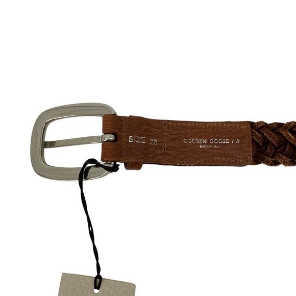 GOLDEN GOOSE Houston Belt in Brown 80cm|32in - Picture 7 of 9